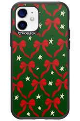 Bow & Stars (Green) - Apple iPhone 12