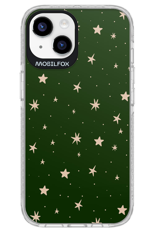 Forest Green Stars - Apple iPhone 14