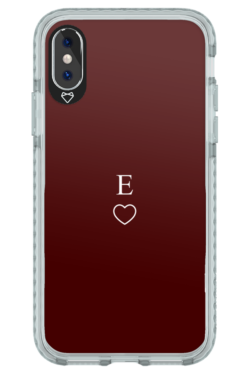 E Burgundia 2.0 - Apple iPhone X
