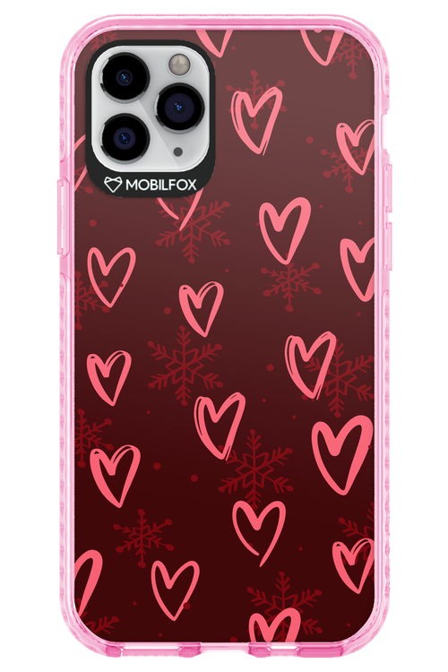 Christmas Hearts - Apple iPhone 11 Pro