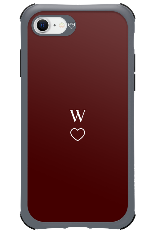 W Burgundia 2.0 - Apple iPhone 8