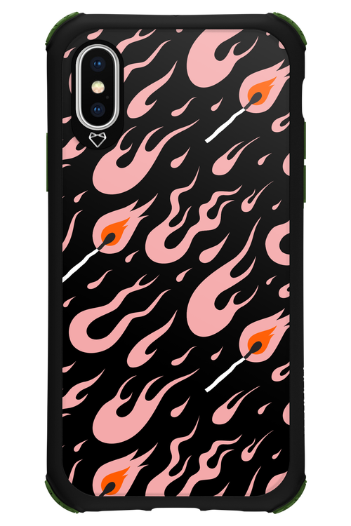 Hot Flames - Apple iPhone X