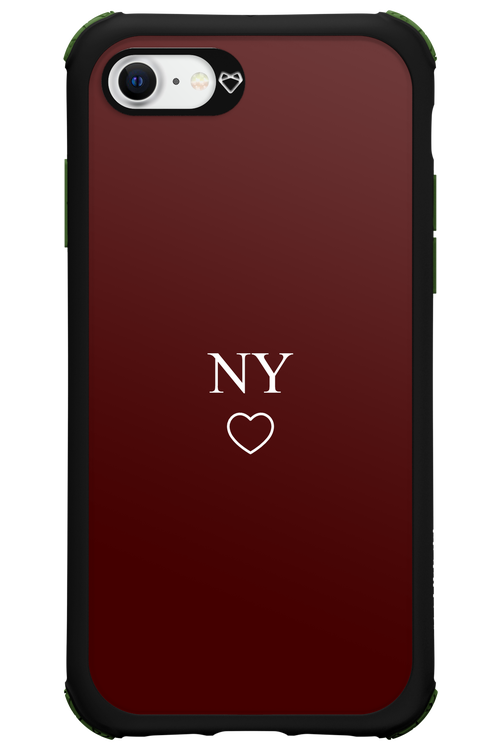 NY Burgundia 2.0 - Apple iPhone SE 2022