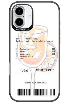 aperol spritz cocktail - Apple iPhone 16 Plus