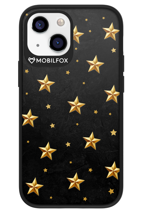 Golden Stars - Apple iPhone 13 Mini