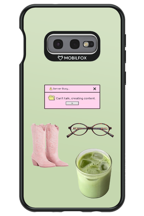 Matcha Babe - Samsung Galaxy S10e