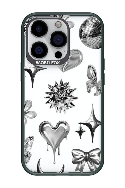 Silver Zone Transparent - Apple iPhone 13 Pro