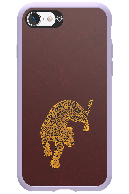 Burgundy Leopard - Apple iPhone 8
