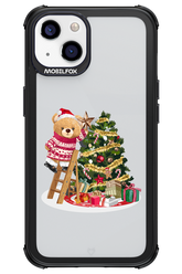 Christmas Bear (Transparent) - Apple iPhone 13