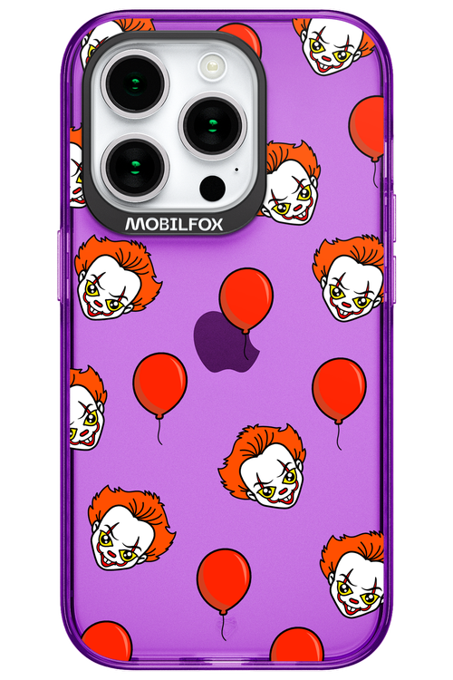 Mystery Clown (Transparent) - Apple iPhone 15 Pro