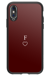 F Burgundia 2.0 - Apple iPhone X