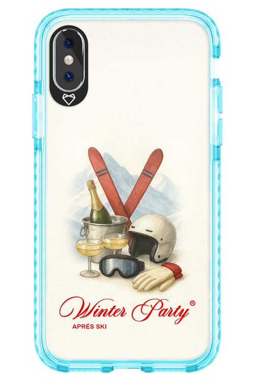 Winter Ski Party - Apple iPhone X