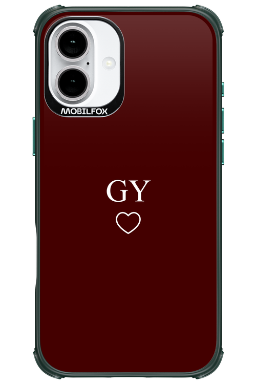GY Burgundia 2.0 - Apple iPhone 16 Plus