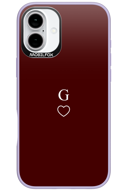 G Burgundia 2.0 - Apple iPhone 16 Plus