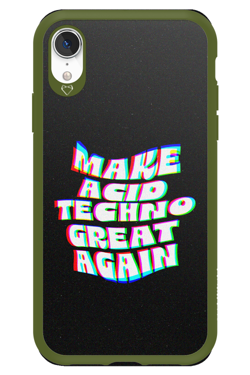 Acid Techno - Apple iPhone XR