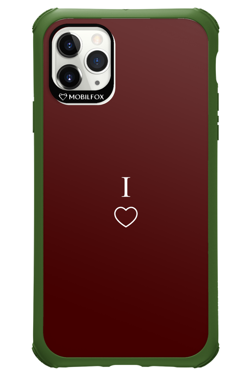 I Burgundia 2.0 - Apple iPhone 11 Pro Max