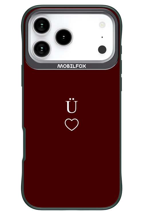 U Burgundia II 2.0 - Apple iPhone 17 Pro Max