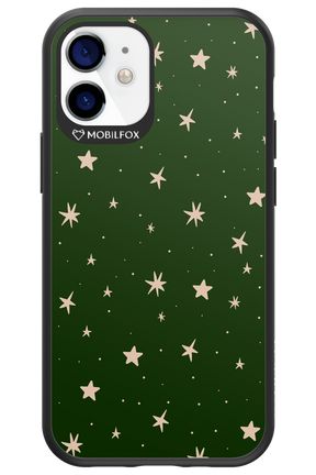 Forest Green Stars - Apple iPhone 12 Mini