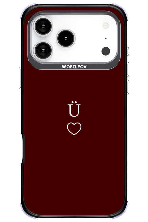 U Burgundia II 2.0 - Apple iPhone 17 Pro Max