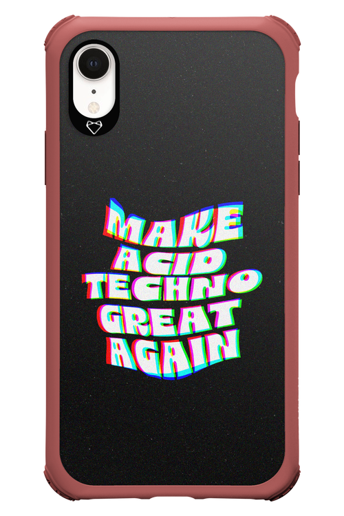 Acid Techno - Apple iPhone XR