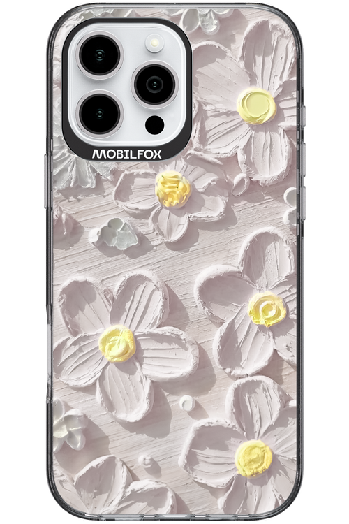 White Flowers - Apple iPhone 16 Pro Max