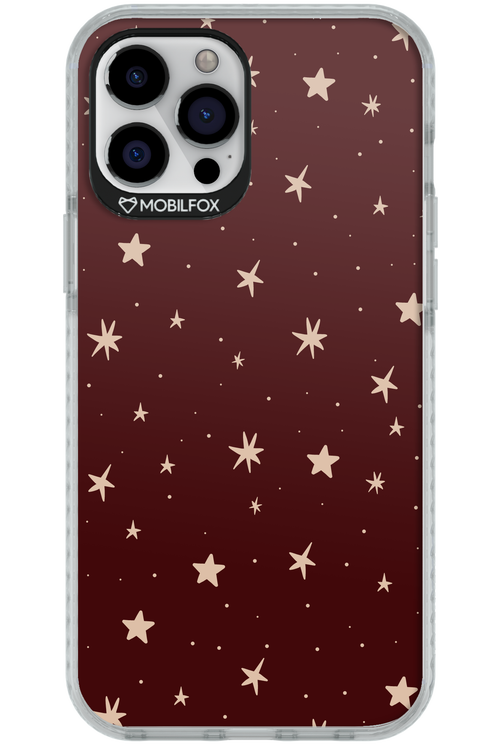 Burgundy Stars - Apple iPhone 12 Pro Max