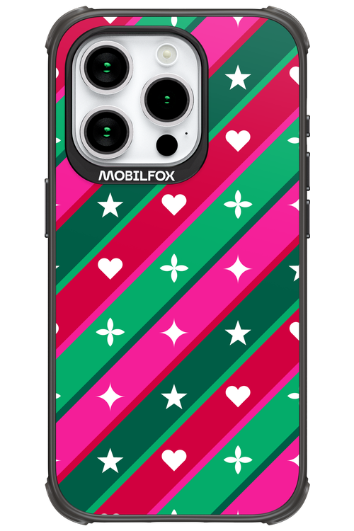 Christmas Stripes - Apple iPhone 15 Pro