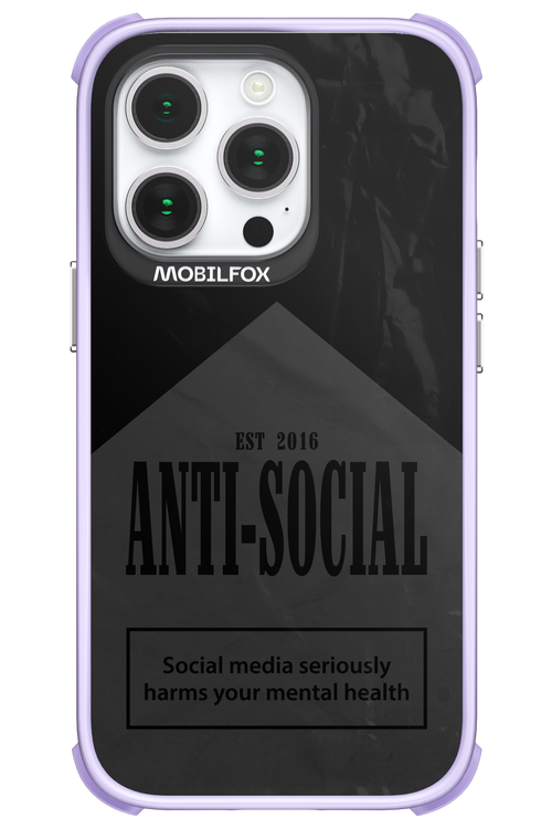 ANTI-SOCIAL (BLVCK) 2.0 - Apple iPhone 14 Pro