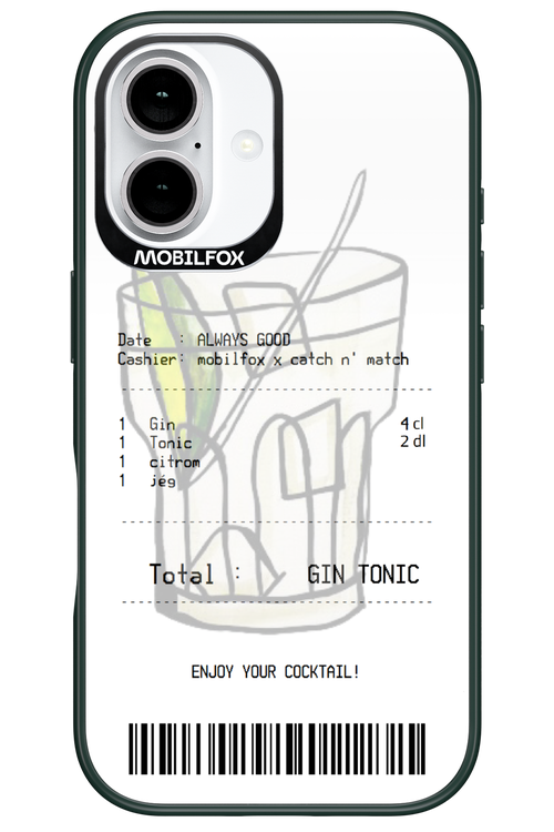 gin tonic - Apple iPhone 16