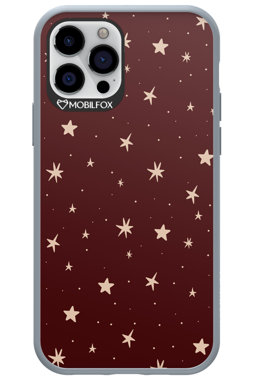 Burgundy Stars - Apple iPhone 12 Pro