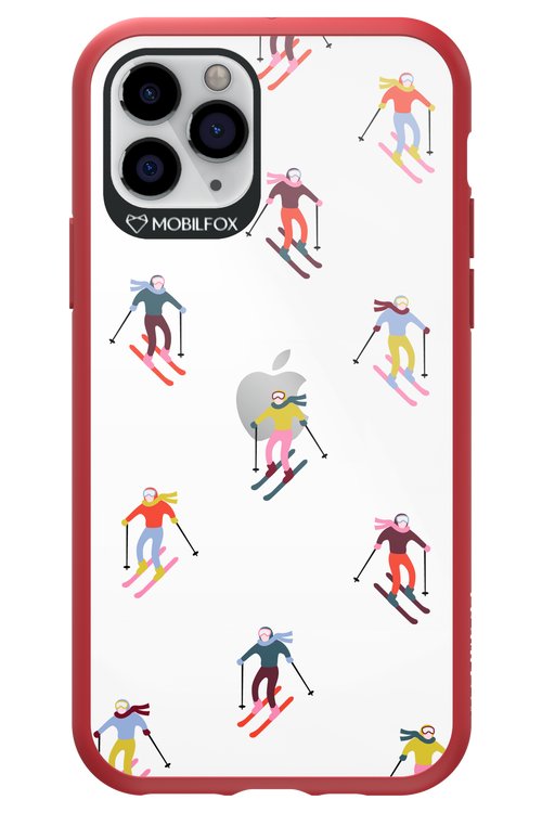 Snow Motion (Transparent) - Apple iPhone 11 Pro