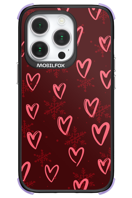 Christmas Hearts - Apple iPhone 14 Pro