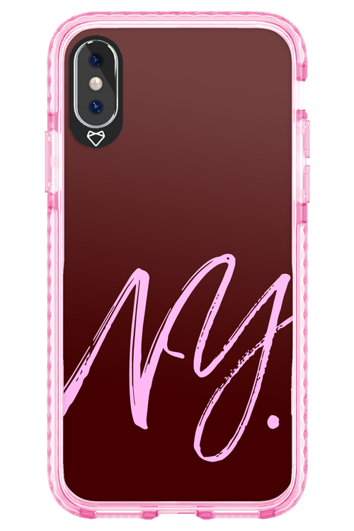 (Dark Blush) NY 2.0 - Apple iPhone XS