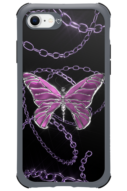 Butterfly Necklace - Apple iPhone 8