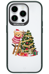 Christmas Bear (Transparent) - Apple iPhone 15 Pro