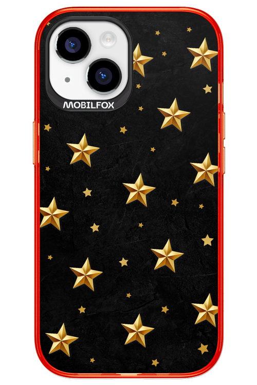 Golden Stars - Apple iPhone 15