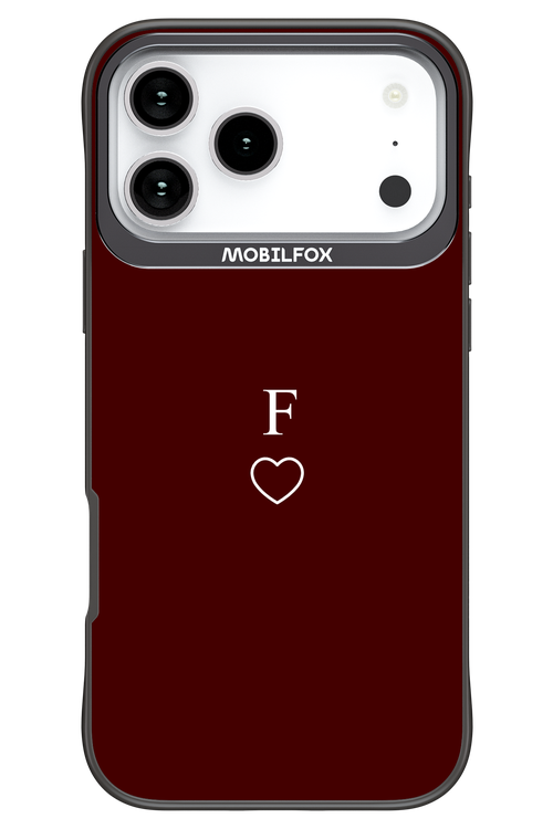 F Burgundia 2.0 - Apple iPhone 17 Pro Max