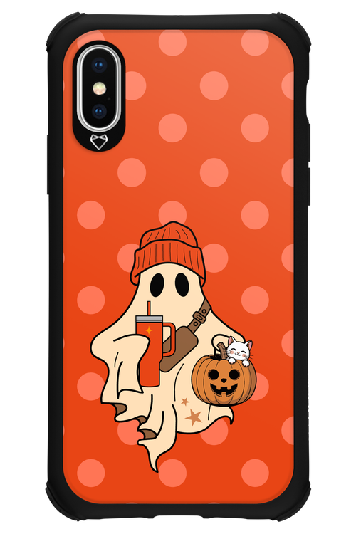 Ghost Girl (Orange) - Apple iPhone XS