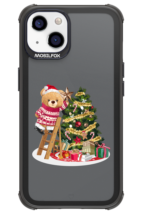 Christmas Bear (Transparent) - Apple iPhone 13