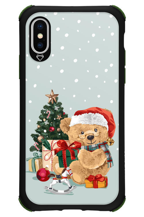 Merry Christmas Bear - Apple iPhone XS