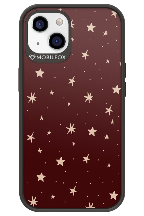 Burgundy Stars - Apple iPhone 13