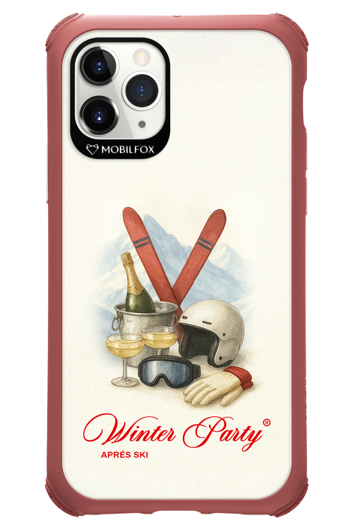 Winter Ski Party - Apple iPhone 11 Pro
