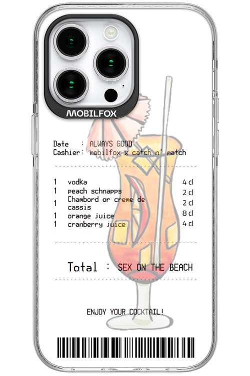 sex on the beach cocktail - Apple iPhone 15 Pro Max