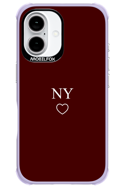 NY Burgundia 2.0 - Apple iPhone 16