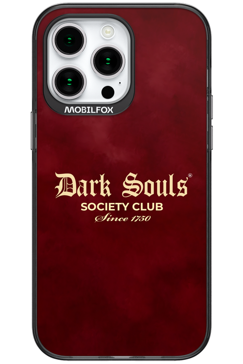 Dark Souls (Burgundy) - Apple iPhone 15 Pro Max