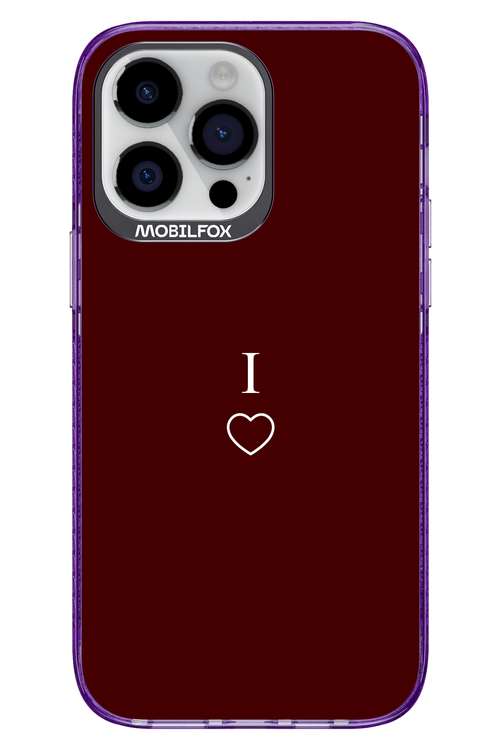 I Burgundia 2.0 - Apple iPhone 14 Pro Max