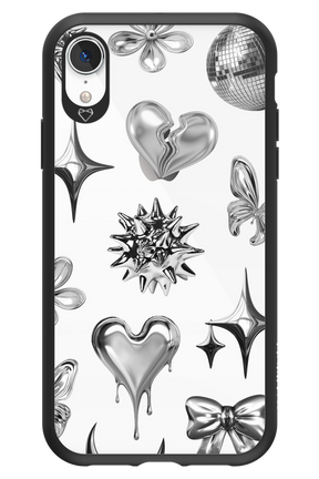 Silver Zone Transparent - Apple iPhone XR