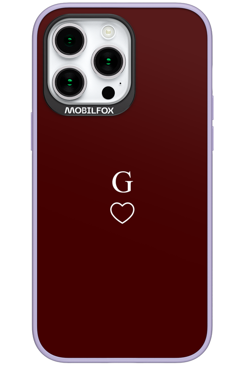G Burgundia 2.0 - Apple iPhone 15 Pro Max