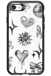 Silver Zone Transparent - Apple iPhone SE 2020