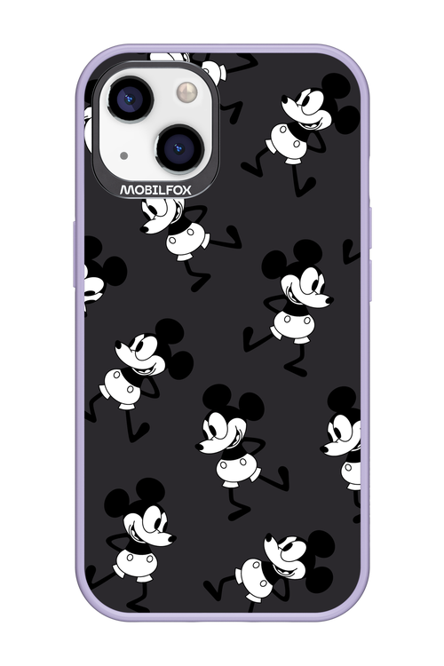 Iconic Mouse (antracite pattern) - Apple iPhone 13